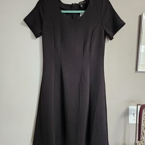 Banana Republic Elegant Black Mini Dress